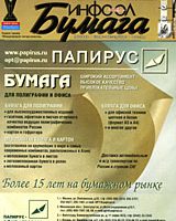 Бумага №20, 2007 Современные системы контроля и управления качеством бумаги и картона